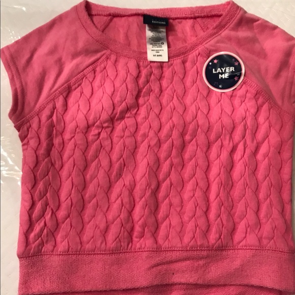 Pink Basic Editions layering sweater - Picture 3 of 7